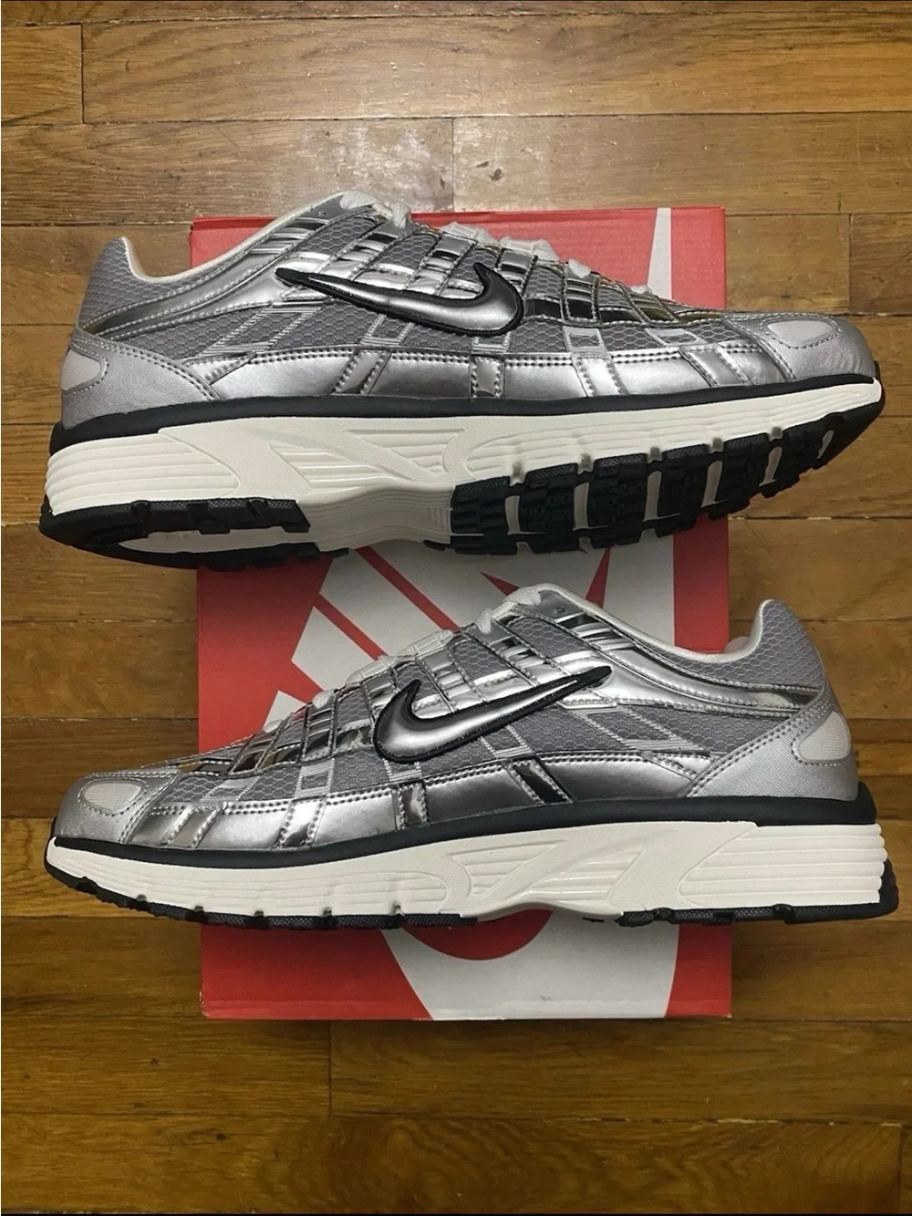 Nike P-6000 Metallic Silver